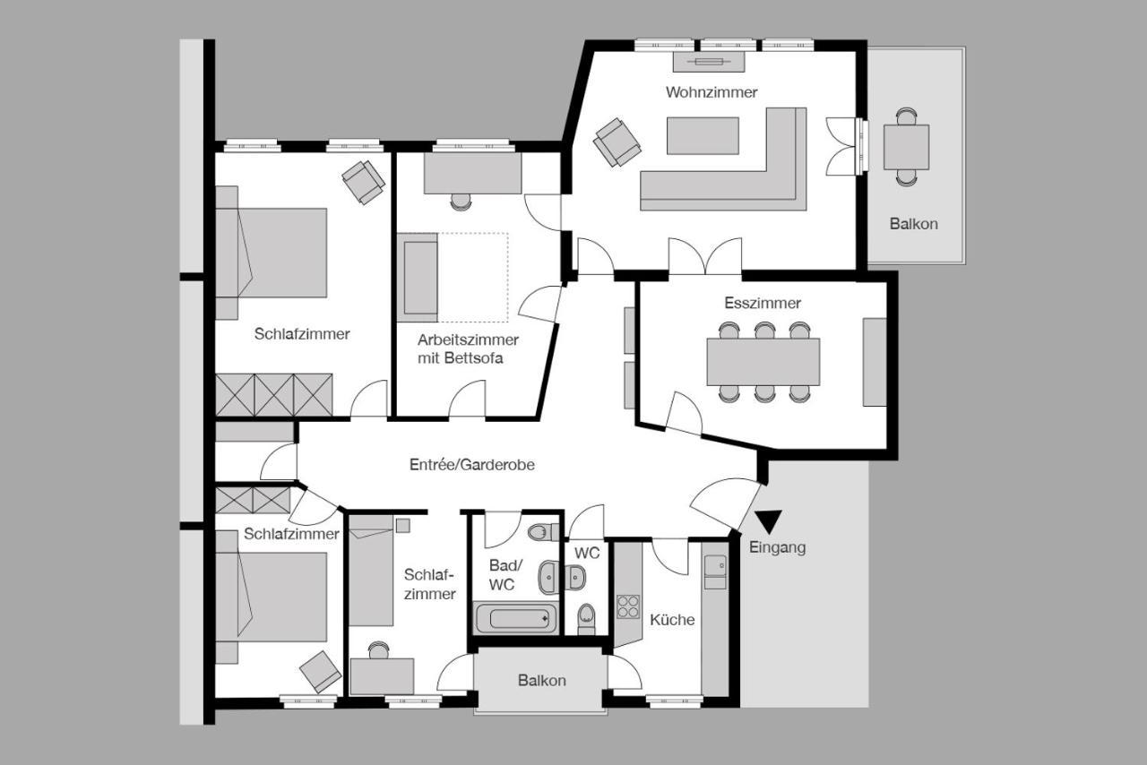 City Stay Furnished Apartments - Fasenstaubstrasse Schaffhausen Exterior photo